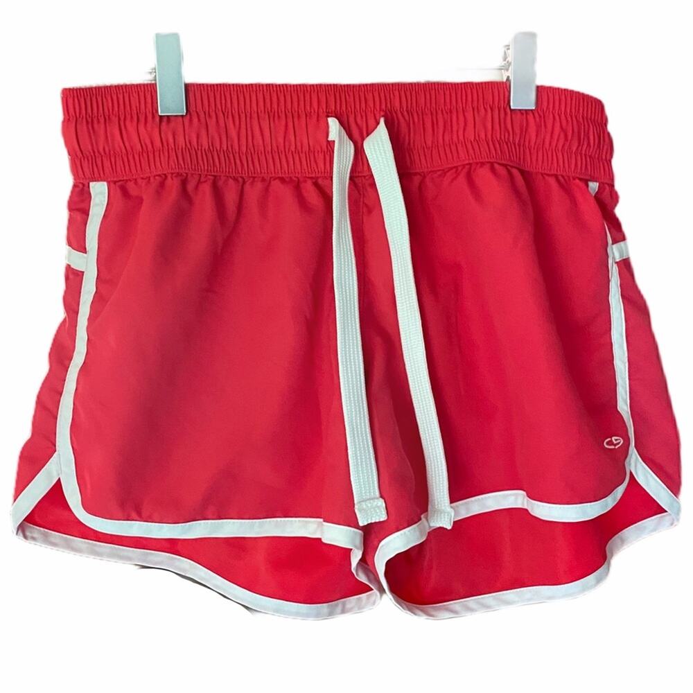 CG by Champion Pink & White Workout Shorts